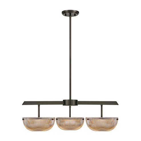 Hubbard LED Chandelier in Mediterranean Bronze (51|1-1251-3-15)