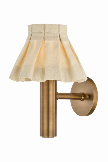 Eunice One Light Wall Sconce in Patina Brass (428|H1137101-PBR)