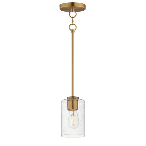Livingston One Light Pendant in Natural Aged Brass (16|90461CDNAB)
