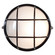 Nauticus Round Dual Mount LED Bulkhead in Black (18|20296LEDDLP-BL/FST)
