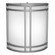 Artemis LED Wall Fixture in Satin (18|20362LEDDLP-SAT/OPL)