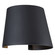Cone LED Wallwasher in Black (18|20399LEDMGCNE-BL)