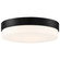 Roma LED Flush Mount in Matte Black (18|20825LEDD-MBL/OPL)