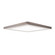 ModPlus SQ LED Flush Mount in Brushed Steel (18|20840LEDD-BS/ACR)