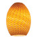 FireBird Pendant Glass Shade in Amber (18|23123-AMBFB)