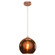 Glow LED Pendant in Brushed Copper (18|28101LEDDLP-BCP/CP)