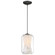 I-Biza LED Pendant in Black (18|29010LEDDLP-BL/WMB)