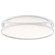 Lucia LED Flush Mount in White (18|49992LEDD-WH/ACR)