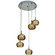 Glam Five Light Pendant in Chrome (18|52118-CH/MIR)