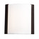 West End LED Wall Fixture in Bronze (18|62486LEDD-BRZ/OPL)