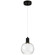Port Nine Burgundy LED Pendant in Matte Black (18|63142LEDD-MBL/SDG)