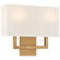 Mid Town LED Wall Sconce in Antique Brushed Brass (18|64062LEDDLP-ABB/WH)