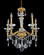 Jolivet Five Light Chandelier in Historic Brass (238|021770-032-FR001)