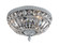 Lemire Three Light Flush Mount in Chrome (238|025942-010-FR001)