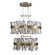 Glacier LED Pendant in Brushed Champagne Gold (238|030256-038)