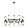 Revolve 24 Light Chandelier in Clear Glass/Urban Bronze (452|CH309024UBCG)