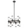 Revolve 12 Light Chandelier in Clear Glass/Urban Bronze (452|CH309066UBCG)
