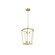 Delphine LED Pendant in Natural Brass (452|PD317122NB)