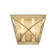 Lattice Two Light Bathroom Fixture in Vintage Brass (452|WV309602VB)