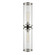 Revolve II Two Light Bathroom Fixture in Clear Glass/Polished Nickel (452|WV311602PNCG)