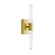 Frazier Two Light Wall Sconce in Antique Brass (314|49671)