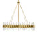 Haskell Ten Light Chandelier in Antique Brass (314|89130)