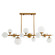 Troon 12 Light Chandelier in Antique Brass (314|89330)