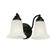 Brady Two Light Vanity in Matte Black (65|1362MB-117)