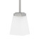 Baxley One Light Pendant in Brushed Nickel (65|314411BN-334)