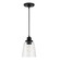 Fallon One Light Pendant in Matte Black (65|3718MB-135)
