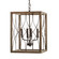 Tybee Four Light Foyer Pendant in Nordic Grey (65|529141NG)