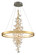 Jasmine LED Chandelier in Gold Leaf (68|268-72)