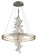 Jasmine LED Chandelier in Silver Leaf (68|269-71)