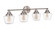 Essex Four Light Vanity in Brushed Polished Nickel (46|19538BNK4)