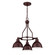 Timarron Three Light Chandelier in Aged Bronze Brushed (46|35923-ABZ)