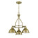 Timarron Three Light Chandelier in Legacy Brass (46|35923-LB)
