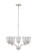 Tyler Five Light Chandelier in Brushed Polished Nickel (46|50225-BNK)