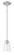 Gwyneth One Light Mini Pendant in Brushed Polished Nickel (46|50491-BNK)