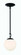 Orion One Light Mini Pendant in Flat Black (46|50791-FB)