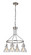 State House Four Light Chandelier in Polished Nickel (46|51224-PLN)
