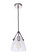 Hagen One Light Pendant in Polished Nickel (46|51391-PLN)