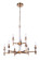 Tarryn Nine Light Chandelier in Satin Brass (46|53229-SB)
