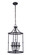 Marlowe Four Light Foyer Pendant in Flat Black (46|53734-FB)