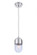 Pill One Light Mini Pendant in Brushed Polished Nickel (46|55091-BNK)