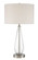 Table Lamp One Light Table Lamp in Brushed Polished Nickel (46|86243)