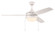 Phaze Energy Star 3 52''Ceiling Fan in White (46|EPHA52W3)