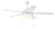 Phaze Energy Star 5 52'' Ceiling Fan in White (46|EPHA52W5)