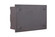 Illuminated Door Chime System Industrial Rectangle Lighted Chime in Aged Iron (46|ICH1600-AI)