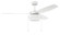 Intrepid 52''Ceiling Fan in White (46|INT52W3)