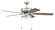 Pro Plus 119 52'' Ceiling Fan in Brushed Polished Nickel (46|P119BNK5-52DWGWN)